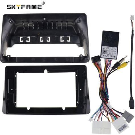 Skyfame Car Frame Fascia Adapter Canbus Box Decoder Android Radio Dash