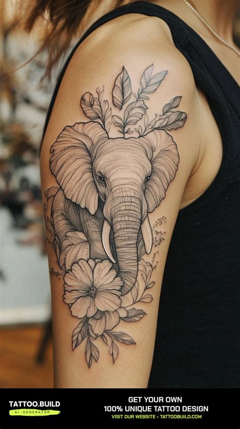 Elephant Outline Tattoo Ideas You Need to Save - Tattoo Build