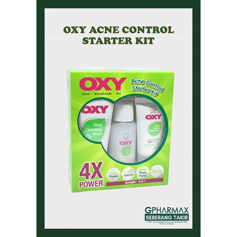 Oxy Acne Control Starter Kit Shopee Malaysia