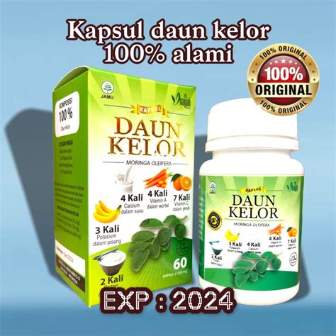 Jual Kapsul Daun Kelor Kapsul Berkhasiat Ektrak Daun Kelor