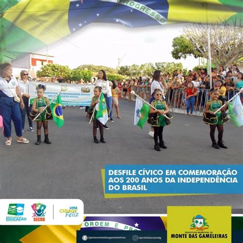 Prefeitura Municipal De Monte Das Gameleiras Desfile Cívico