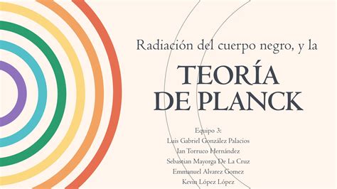 Radiación del Cuerpo Negro PlanckTry pptx