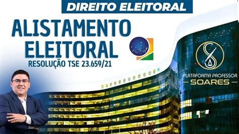 Direito Eleitoral Alistamento Eleitoral Resolu O Tse