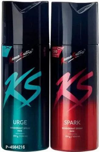 Kamasutra Ks Spark With Urge Combo Deodorant Spray For Men Ml