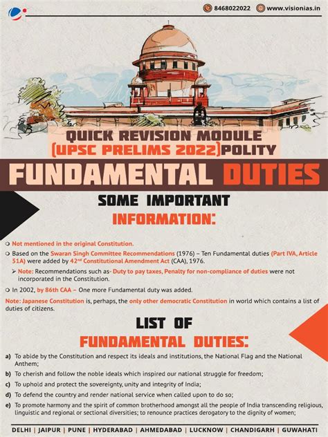 Fundamental Duties | PDF