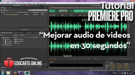 Mejorar Audio De Videos En Premiere Pro Y Audition En Segundos Youtube