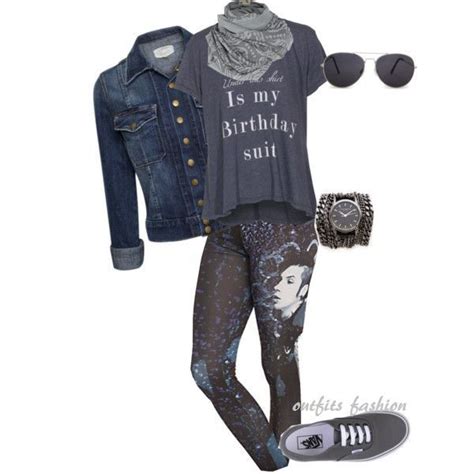 Leggings outfits | Outfits with leggings, Denim jacket, Outfits