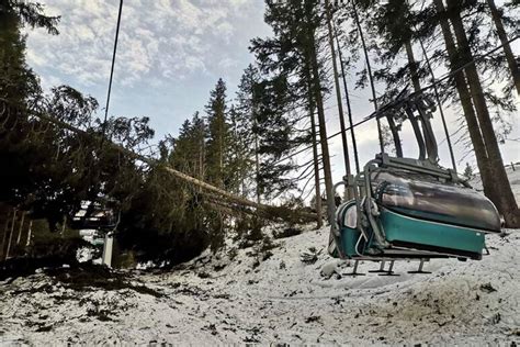 Incidente A Racines Feriti Per La Caduta Di Alberi Su Seggiovia