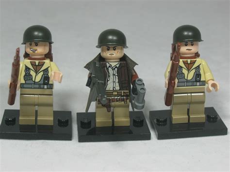 Lego WW2 World War II US ARMY INFANTRY SOLDIER Military Figure MINIFIGURE Allies | #1726478297