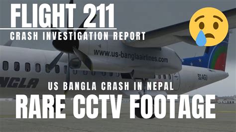 Plane Crash Cctv Footage Investigation Full Report Us Bangla