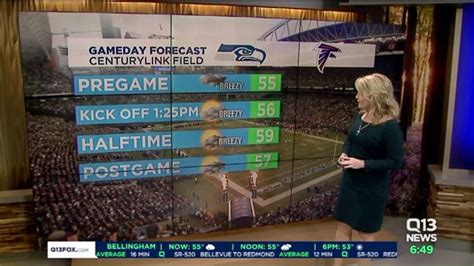 VIDEO: Q13 Meteorologist Rebecca Stevenson has your Seahawks gameday ...