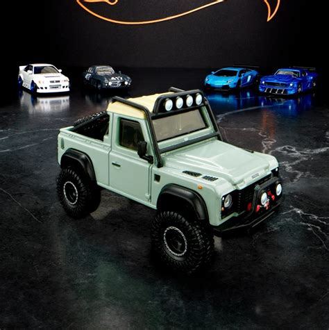 Hot Wheels Elite 64 Version Of A Land Rover Defender 90 Pickup Will Cost 20 Autoevolution
