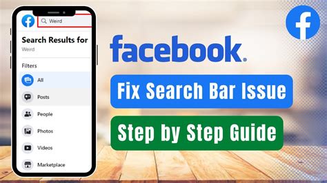 facebook search bar white text  bambi foust blog