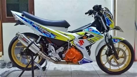 Modifikasi Satria Fu Road Race Standard Terbaru Youtube