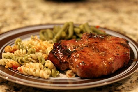 Grilled Honey Glazed Pork Chops Normalcooking