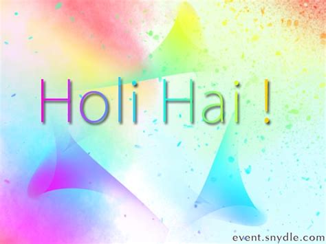 Holi Greetings – Festival Around the World