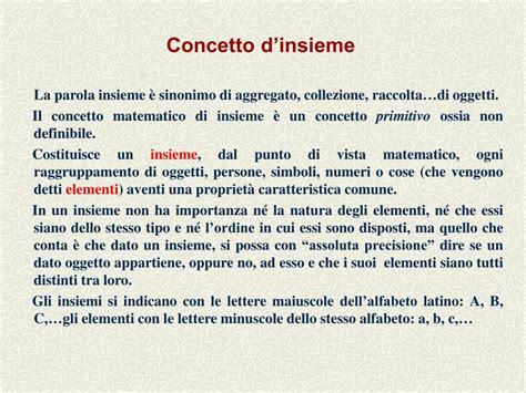 Ppt Concetto Dinsieme Rappresentazione Degli Insiemi Powerpoint