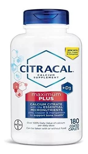 Citracal Calcium D3 Maximum 280 Capsulas Frete Grátis