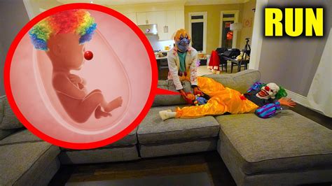 Pregnant Clown Mom Delivers Clown Baby In Our House What Happens Next