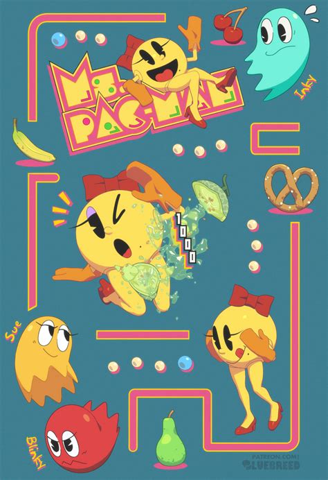 Ms Pac Man Npr By Bluebreed On Newgrounds