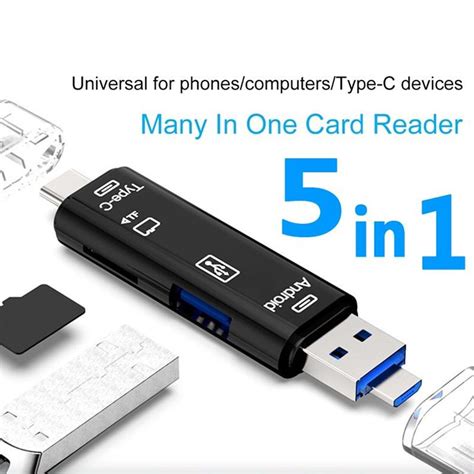 Buy In Multifunction Usb Type C Usb Micro Usb Tf Memory Card