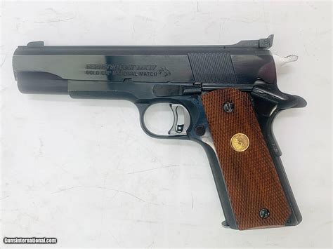 colt gold cup national match   acp mfg