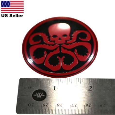 Pack Of Hydra Symbol Wheel Center Cap Sticker Emblem Decals