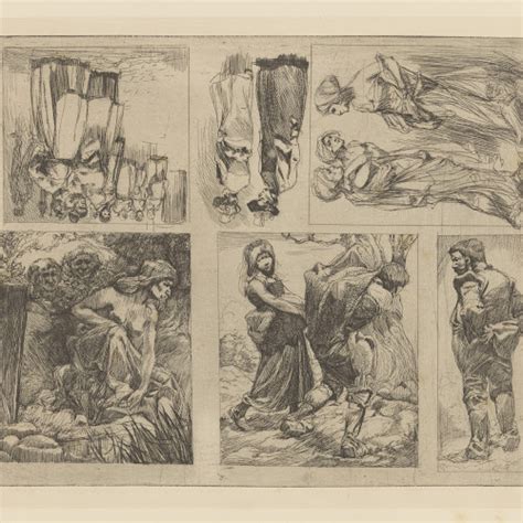 Zes Voorstellingen Met Menselijke Figuren Johannes Josephus Aarts