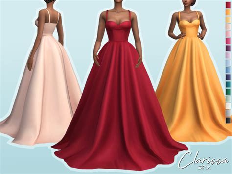 The Sims Resource Clarissa Dress