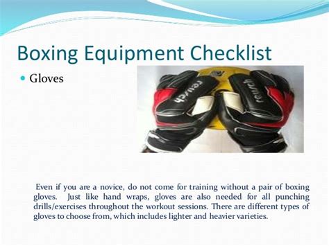 Boxing Equipment Checklist for Beginners