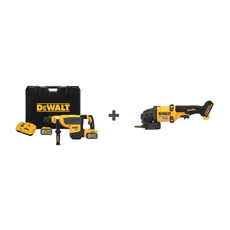 DEWALT D Handle 60 V Rotary Hammer 379AP8 DCH735X2 DCB606 Grainger