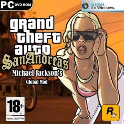 Grand Theft Auto San Andreas Michael Jackson S Global Mod 2011 RUS