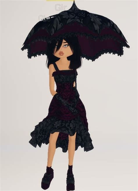 Dress To Impress Roblox Goth Victorian Outfit Goth Dress Award Show