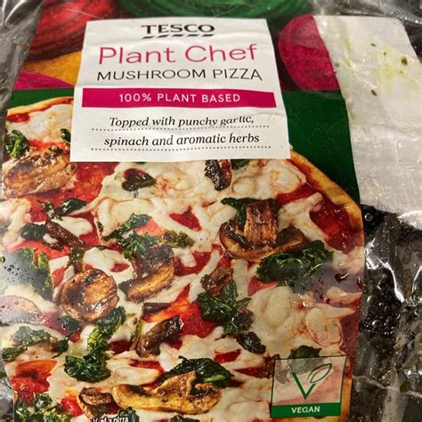 Tesco Plant Chef Mushroom Pizza Review Abillion