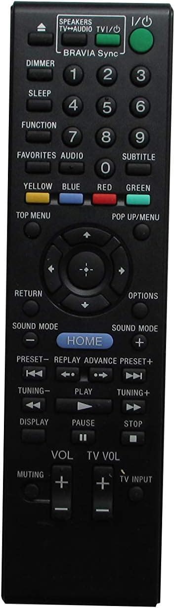 Amazon HCDZ Replacement Remote Control For Sony RM ADP072 BDV T39