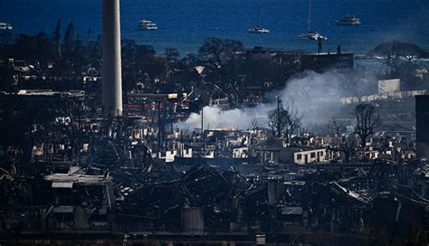 Los Incendios Forestales En Hawái Dejan Ya 80 Muertos Y Cerca De 1 000