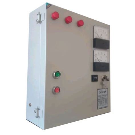 Three Phase V Hp Silicon Mk Dol Control Panel Mild Steel At Rs