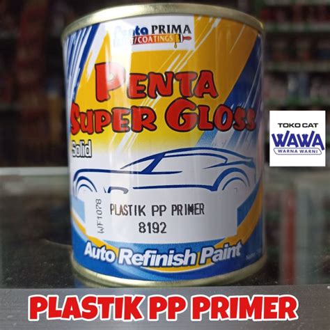 Jual Cat Dasar Plastik Pp Primer Penta Super Gloss 1liter Dashboard Dan