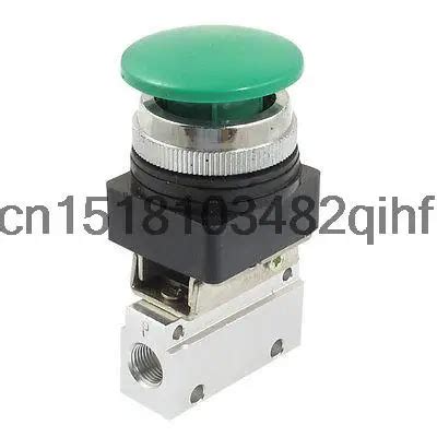 Pt Thread Three Way Two Position Mushroomhead Pneumatic Valve Mov