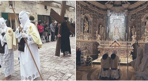 Puglia ecco i Riti della Settimana Santa è il giorno dei Misteri Il