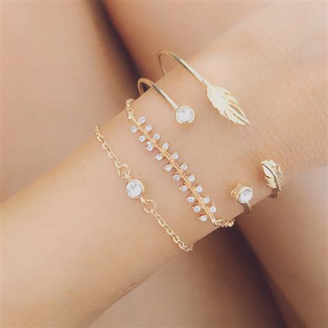 Set De Bracelets Tendance Aimy Bijoux Fantaisie