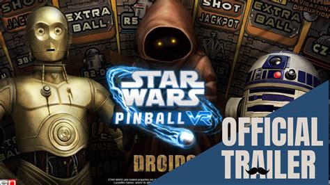 Star Wars Pinball Vr Free Update Droids Out Now I Ps Vr Oculus Quest