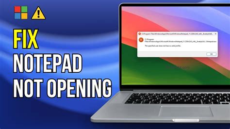 How To Fix Notepad Not Opening In Windows 11 Complete Fix Youtube
