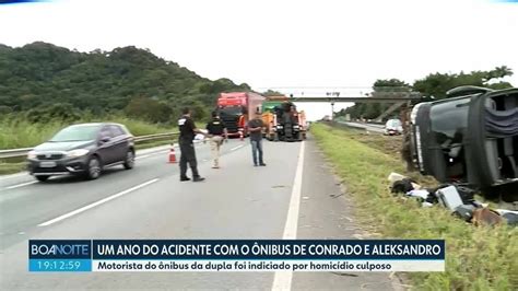 Motorista Do Nibus Envolvido Em Acidente Que Matou O Sertanejo