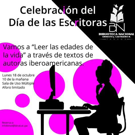 Biblioteca Nacional Celebra D A De Las Escritoras Para Todo P Blico Mujer