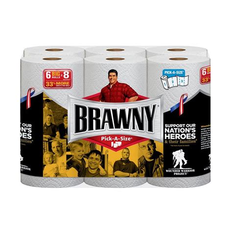 Brawny 6-Count Paper Towels at Lowes.com