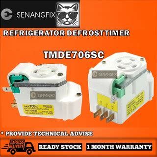 TMDE706SC Type 4 Pin Connector Refrigerator Defrost Timer AC200V 240V