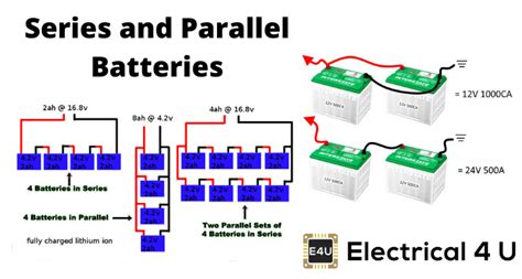 How To Put Batteries In Parallel Wiring Diagram And Schematics