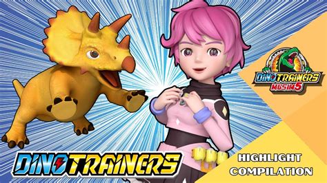 Tricey Awak Sangat Comel Dino Trainers Musim Highlight