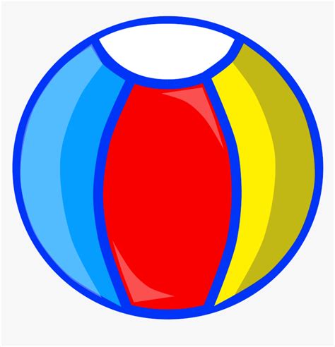 Beachball Clipart Circle Object - Strive For The Million Beach Ball, HD ...